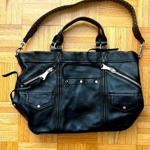 New without tags black leather Aimee Ketsenberg bag (this season)
